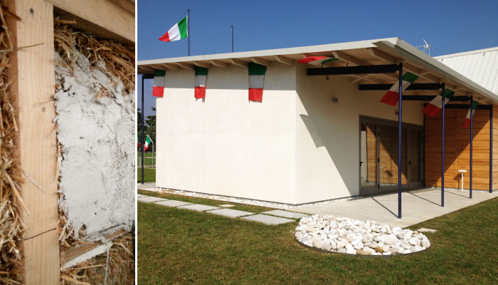 La casa in paglia degli Alpini di Cordenons